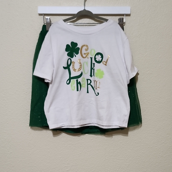 way to celebrate Other - Girls St. Patricks Day Matching Set